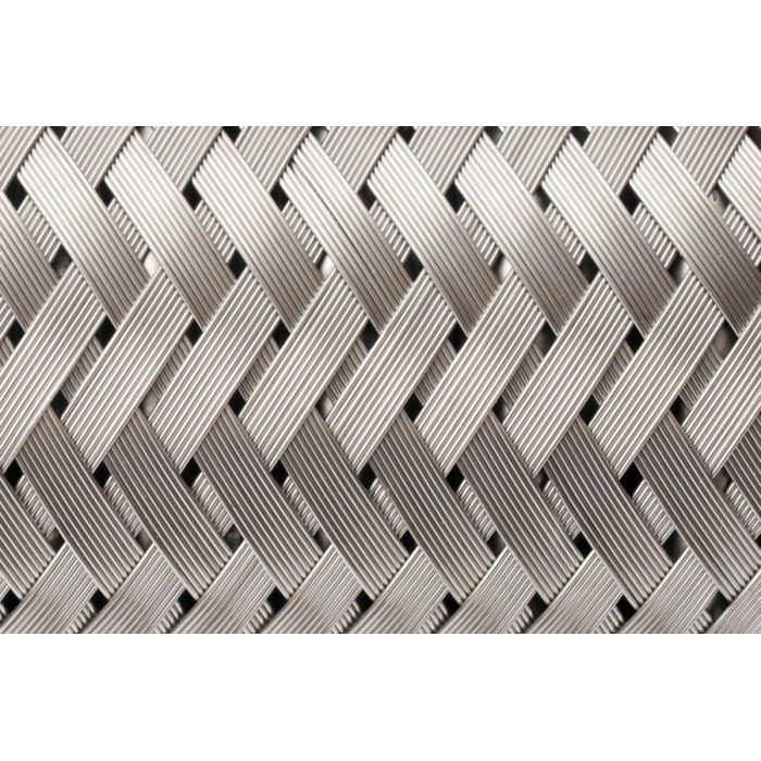 Flexible Tresse Échappement Universel Flex Tube Inoxydable 45 X 310 Mm