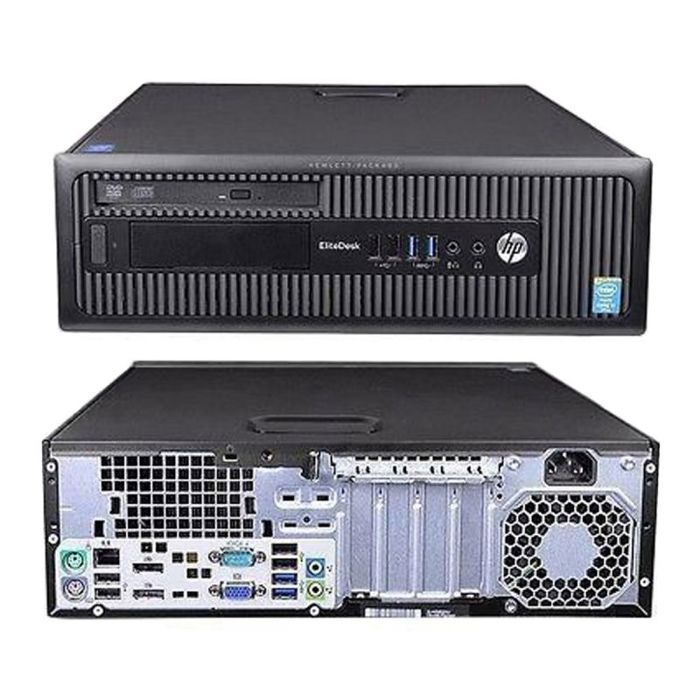 PC HP EliteDesk 800 G3 Reconditionné – G4400, 8Go RAM, 1To HDD, Windows 10, WiFi