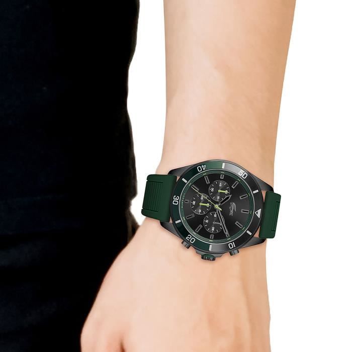 Montre lacoste online verte