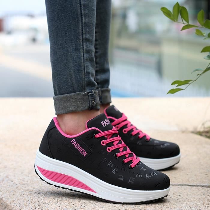 Chaussure avec on sale semelle epaisse