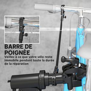 Support Réparation Vélo RockBros Télescopique - Neuf, Bras Rotatif, Charge 30kg, Hauteur Ajustable