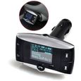 Bluetooth Kit de voiture Lecteur MP3 Kit transmetteur FM kit voiture avec SD lecteur USB de carte TF distance style voiture Transmet-0