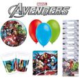 Avengers kit Anniversaire 8 Personnes - anniversaire Avengers-0