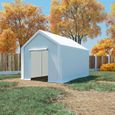 ''BEL4084Haute qualité- Tente de réception - Tente de Rangement PE Tente Abri Garage - Tente de Stockage Chapiteau de Jardin 3 x 4 m-0