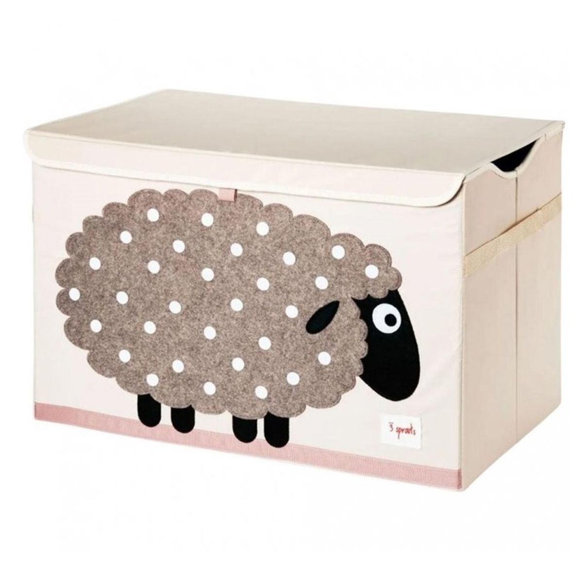 3 Sprouts Coffre A Jouets Mouton Elements For Kids Achat
