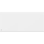 Radiateur électrique fixe à inertie sèche fonte + film - BESTHERM - NEMESIS 2000W - horizontal blanc