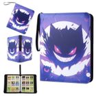 KEESIN Classeur Album Pokémon 900 Cartes, Cahier Range Carte Pokémon 50 Pages, Classeur Cartes à Collectionner en Cuir PU