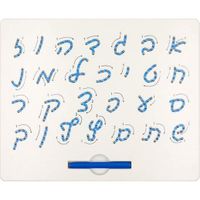 Dessin - Graphisme,Planche à dessin magnétique pour enfant,jouet éducatif avec stylet magnétique,26 lettres et - Type Hebrew