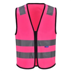 XXL - Rose - Gilet De Sécurité Haute Visibilité, Vêtement De Travail  Fluorescent Réfléchissant Rose Avec Poch - Cdiscount Auto