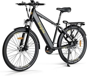 VÉLO ASSISTANCE ÉLEC Eleglide E-Bike, T1 vélo électrique 27.5'' Trekking E-Cityrad avec batterie 13Ah, 100KM Lang Range, moteur 250W, Shimano 7 vitesses