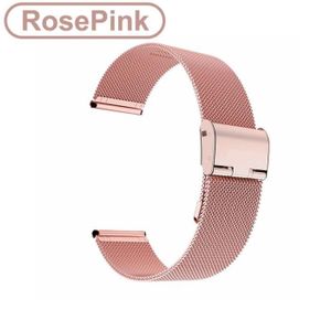 Bracelet milanais Garmin Vivoactive 4s - 40 mm - or rose