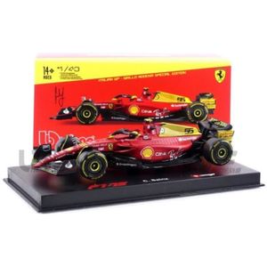 Modèle Ferrari F1-75 à l'échelle 1/8 Carlos Sainz Ferrari Unisexe