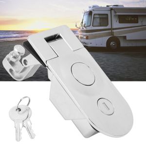 Poignée à loquet pour serrure à compression pour remorque de camping-car de
