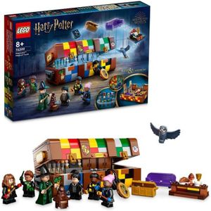 ASSEMBLAGE CONSTRUCTION LEGO 76399 Harry Potter La Malle Magique De Poudlard, Jouet Personnalisable, Création d'Accessoire et Personnages, Enfants 8 Ans