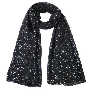 vert rose blanc argente cadeau femme /Écharpe foulard bijou