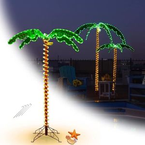 LAMPE DECORATIVE RELAX4LIFE Lampe LED Cocotier Lumineux- Décoration