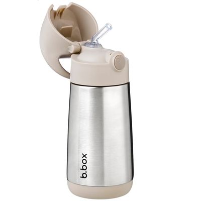 b.box Gourde Sport à Bec | Bouteille d'Eau à Préhension Facile et Couvercle Étanche | Design Moderne et Cool Adapté aux Enfants, Inclinez et Sirotez | 450 ml