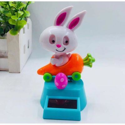 Kixolazr Figurines solaires Bobblehead, Figurine Solaire à secousses | Pompier Solaire oscillant - Figurines dansantes à énergie Solaire, nouveauté, pour Bureau, Rebord de fenêtre, décoration de