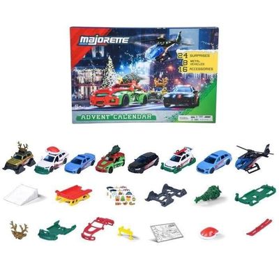 Majorette – Coffret 33 Véhicules Miniatures 1/64 – Street Car, Premium Et Super Mystery – Parties Ouvrantes – Dès 3 Ans