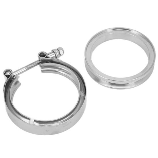 Akozon Collier de serrage en V de turbocompresseur Turbocompresseur et Accessoires Voiture