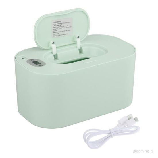 Boite Chauffante Chauffe-lingettes Bébé USB - Température Boite Chauffante Chauffe-lingettes Bébé USB - Température