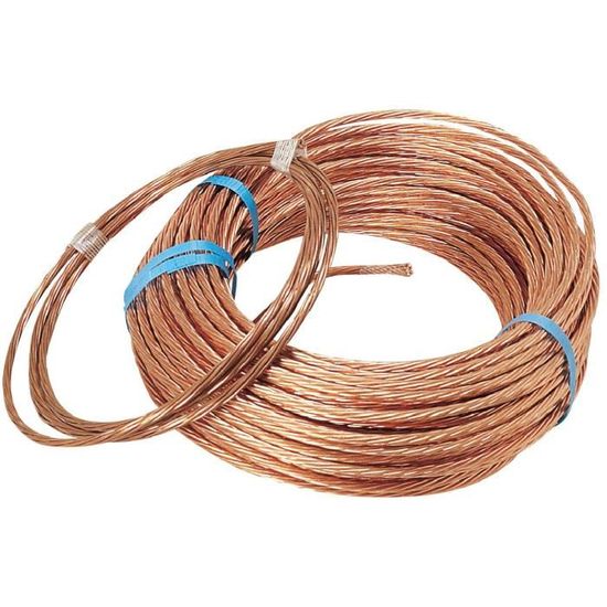 Cable Terre Couronne 50 M Achat Vente Cable Fil Gaine Cable Terre Couronne 50 M Cdiscount