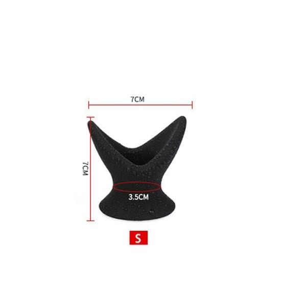 Plug Anal Fleur Noir En Silicone 10cm - Sextoy Unisexe, Sans Phtalate, Neuf