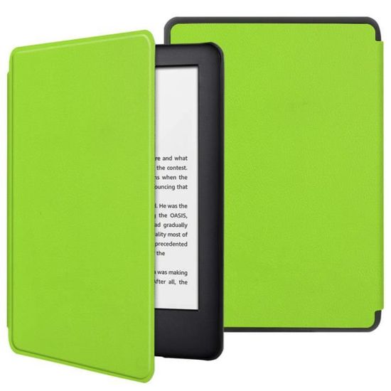 Étui Intelligent Compatible Kindle 10e Génération 2019 (Modèle J9G29R) - Réveil/Veille Automatique - Fermeture Magnétique - Violet Clair - 7