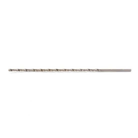 Foret Hélicoïdal HSS 12mm X 250mm - Tige Droite, Noir, Pour Perceuse, Neuf