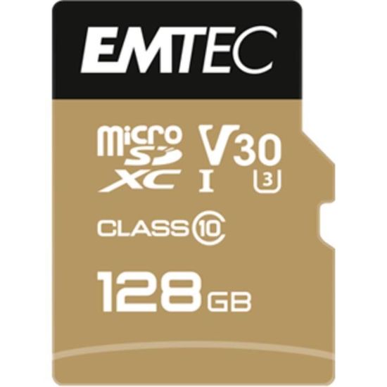 Emtec Carte mémoire SpeedIN PRO mémoire flash 128 Go MicroSDXC Classe 10 UHS-I
