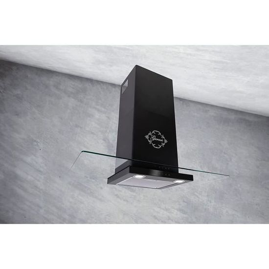 Gurari Hotte 70 Cm GCH F 461 IS 7 N Hotte Murale Inox 1000 M³/h Très Absorbante 3 Niveaux Hotte Aspirante Hotte Aspirante Hotte Aspirante Hotte De Recyclage Premium