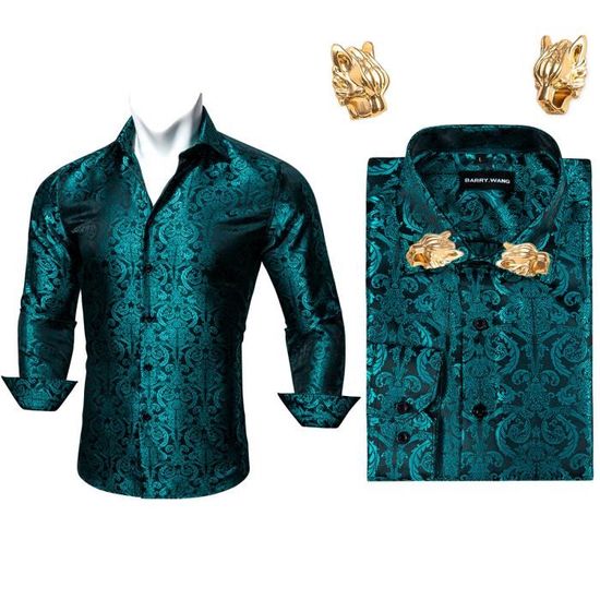 Chemise Homme Manches Longues - Coupe Ajustée, Tissu Confortable, Pour Bureau Ou Décontracté