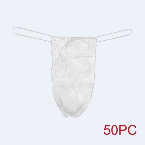 Jetable Gstrings String Pantalon Hommes Et Femmes Nontissé Sexy Salon De Beauté Massage Bain