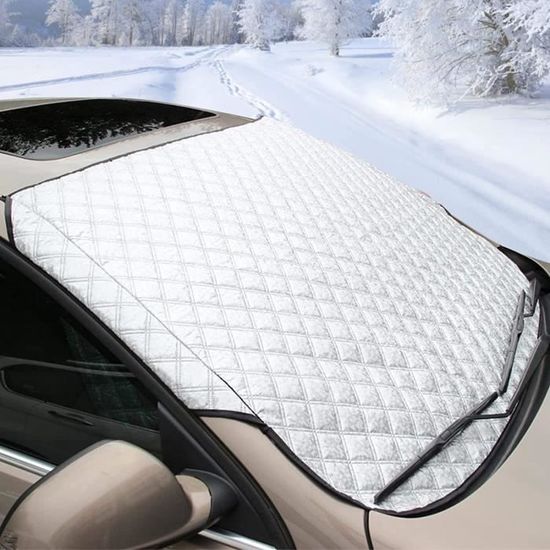 Pare-brise pare-brise de voiture, protection solaire contre la neige,  grattoir à glace, anti-givre, camion, - Cdiscount Auto