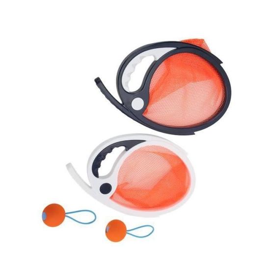 Udbrud Jeu Raquette Scratch Balles - Set 2 Pagaies Et 1 Balle Pour Enfants Et Famille Extérieur