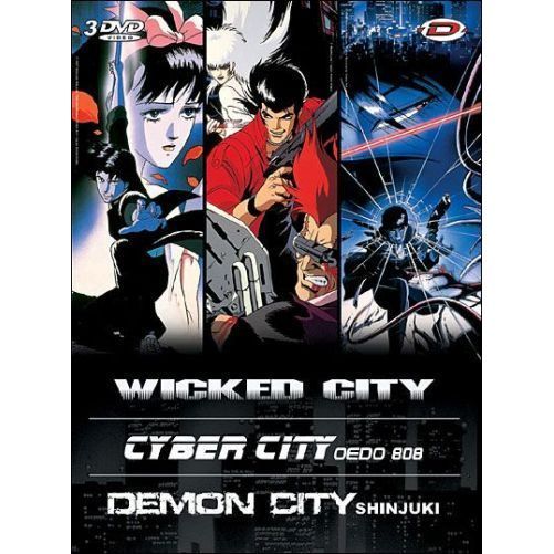 DVD Kawajiri box : wicked city - demon city shi...