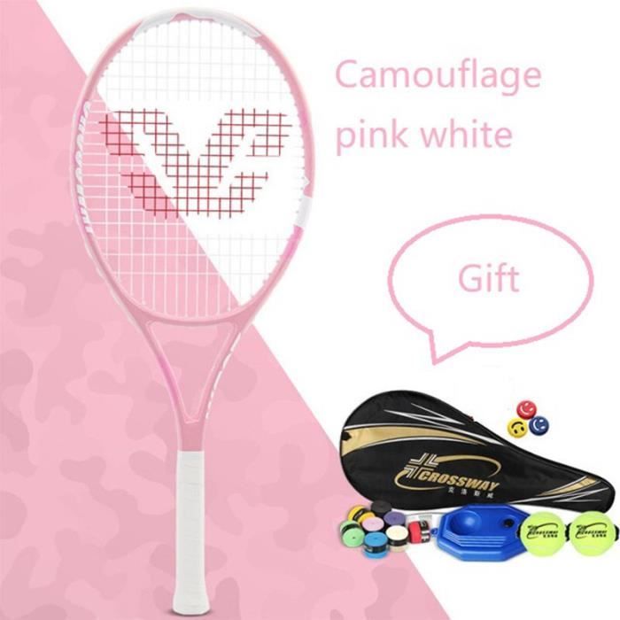 Professional tennis racket single adult unisex suit with bag coach beginners holding a ball racket