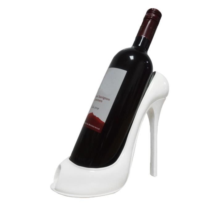 Casier À Vin Talon Haut Chaussure Porte-Bouteille Stockage Mariage Fête Décor Ornement Gif Xfm70831625Wh