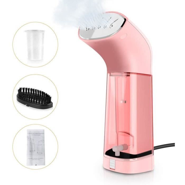 Défroisseur Vapeur Vertical Steamer Défroisseur Vapeur à Main Fer à Repasser Voyage pour Vêtements Portable Mini Défroisseur Repassa