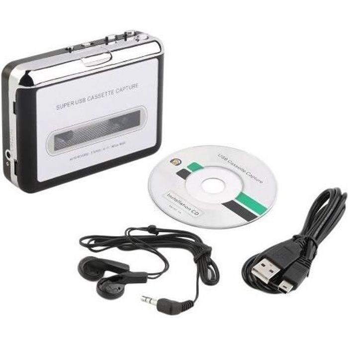Lecteur cassette - convertisseur lecteur MP3