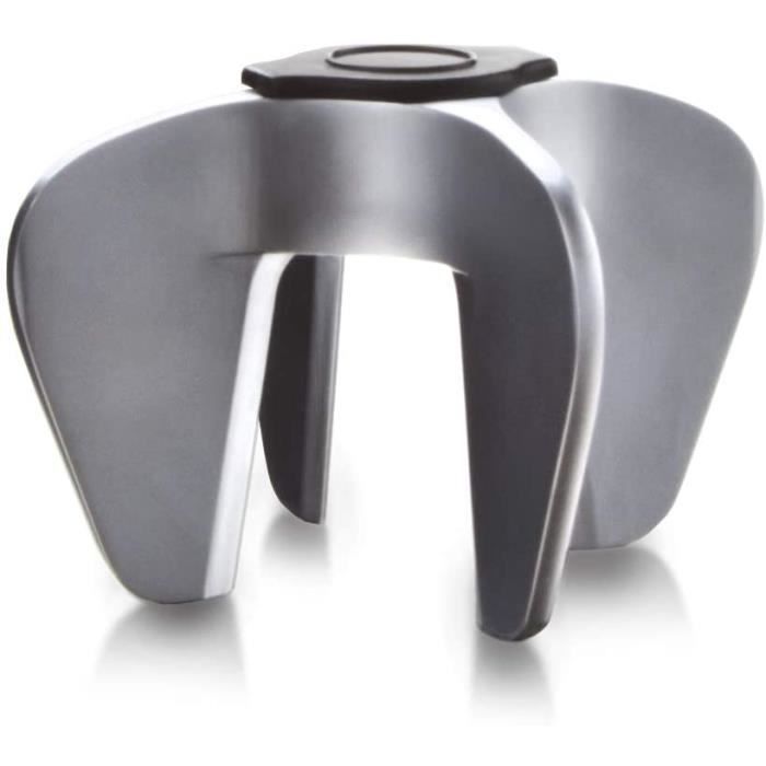 Tire bouchons Vacu Vin 68615606 Griffe Ouvre-Bouteille de Champagne Basic Acier 7 x 7 x 4,3 cm391