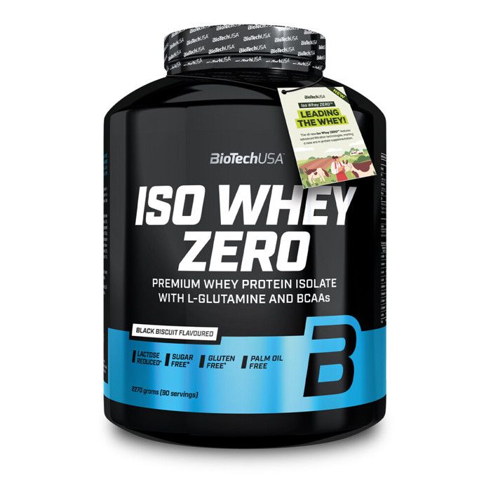 ISO WHEY ZERO (2,27KG) - Black Biscuit