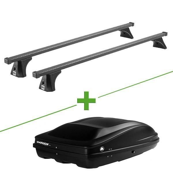 Pack barres et coffre de toit Cruz Oplus + Wabb M pour Honda Hr-v 5 portes - 3664634238399