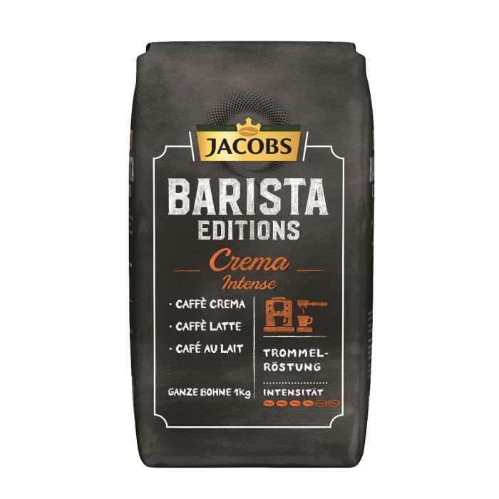 Jacobs Barista Editions Crema Intense Grains de café 1kg