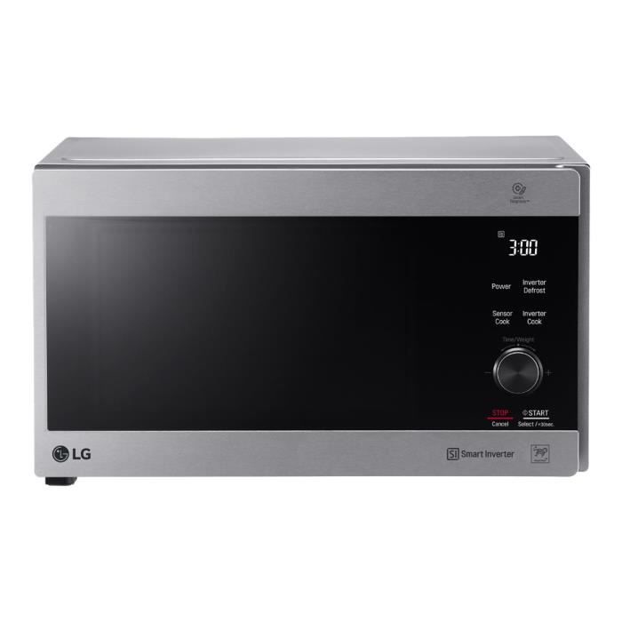 LG MH7265CPS - Four micro-ondes grill - pose libre - 32 litres - 1350 Watt - inox