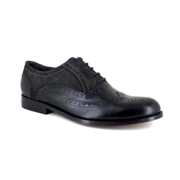 Richelieu J.Bradford Cuir Noir JB-SIR - Couleur - Noir