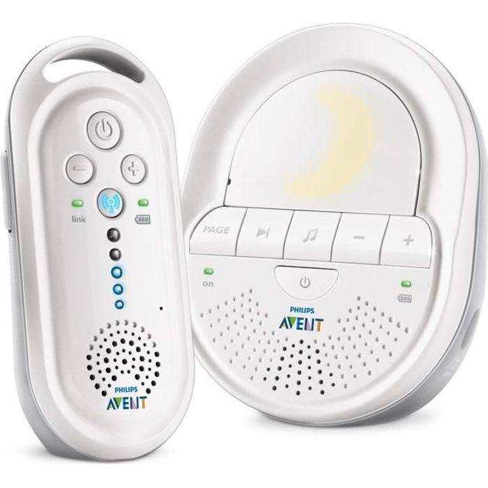 PHILIPS AVENT SCD506/01 Babyphone Audio DECT - Berceuses et veilleuse