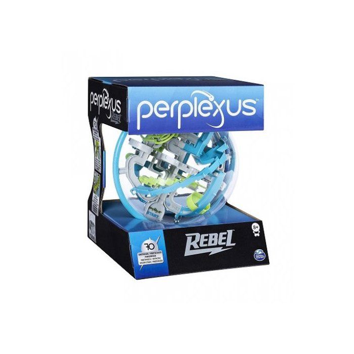 Sphere Perplexus Rebel parcours de 70 obstacles - Boule labyrinthe 3D - Jeu d'action et de reflexe - Casse-tete