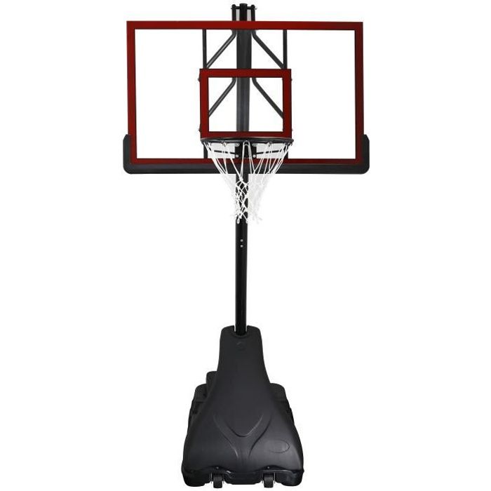 SWAGER Panier de Basket Ball Réglable Platinium Noir