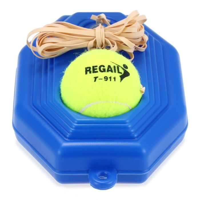 Outil de formation de pratique d'entraînement de tennis Exercice de plinthe de rebond d'exercice avec la ficelle